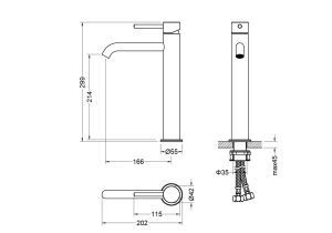 Смеситель для раковины Aquatek Европа AQ1304CR хром