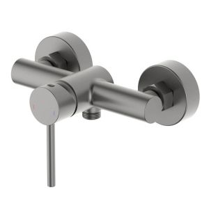 Смеситель для душа Aquatek Европа AQ1360BGM шлифованный чёрный хром