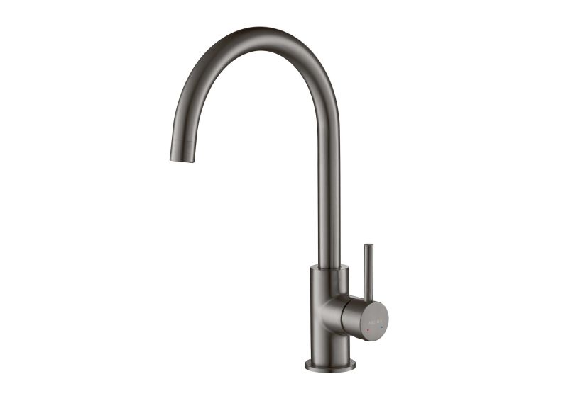 Смеситель для кухни Aquatek Европа AQ1382BGM оружейная сталь
