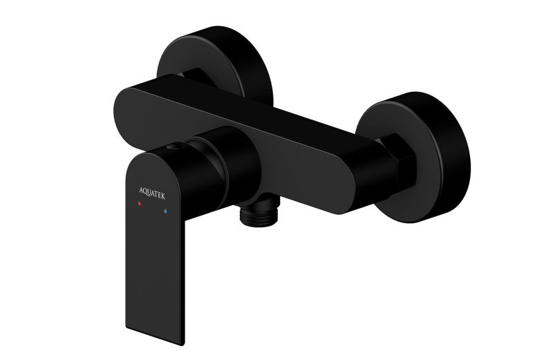 Комплект для ванны Aquatek Лира AQ1431MB 3 в 1 AQ1410MB+AQ1460MB+AQ2018MB чёрный матовый