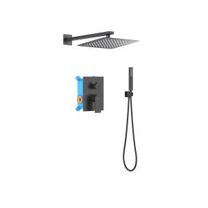 Душевая система Aquatek Лира AQ1472MB черный
