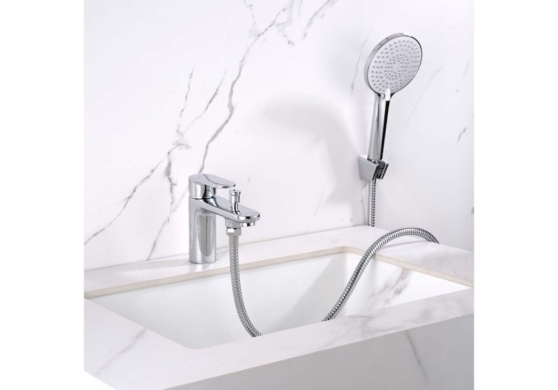 Смеситель на борт ванны Aquatek Ника AQ1844CR хром