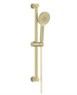 Душевой гарнитур Aquatek Оберон шлифованное золото Душевой гарнитур Aquatek Оберон шлифованное золото