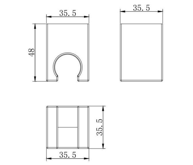 Держатель душевой лейки Aquatek AQ2400CR хром