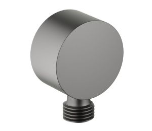 Шланговое подсоединение Aquatek AQ2457BGM шлифованный чёрный хром