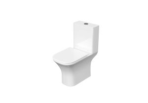 Унитаз напольный Aquatek Optima Square AQ4411-00 безободковый белый