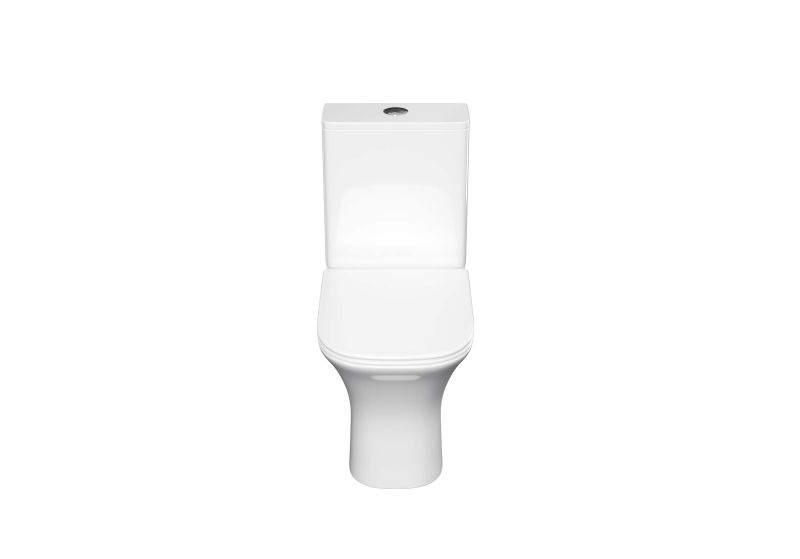 Унитаз напольный Aquatek Optima Square AQ4411-00 безободковый белый