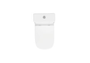 Унитаз напольный Aquatek Optima Plus Square AQ4451-00 смыв торнадо безободковый белый
