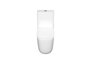 Унитаз напольный Aquatek Optima Plus Square AQ4451-00 смыв торнадо безободковый белый