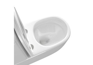 Унитаз напольный Aquatek Optima Plus AQ4452-00 смыв торнадо безободковый белый