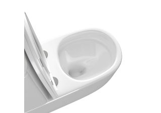 Унитаз напольный Aquatek Optima Plus AQ4452-00 смыв торнадо безободковый белый Унитаз напольный Aquatek Optima Plus AQ4452-00 смыв торнадо безободковый белый