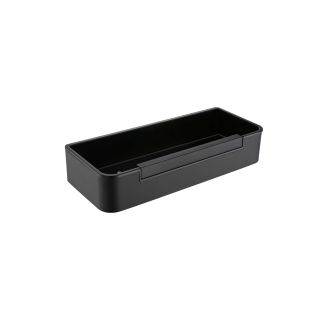 Полка для душа Aquatek AQ4966MB со стеклоочистителем чёрный Полка для душа Aquatek AQ4966MB со стеклоочистителем чёрный