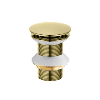 Донный клапан для раковины Aquatek AQ6003PG полированное золото Донный клапан для раковины Aquatek AQ6003PG полированное золото