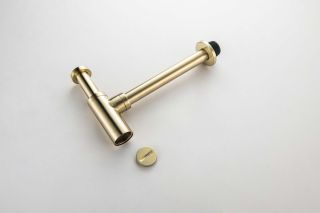 Сифон для раковины Aquatek AQ6012BG шлифованное золото Сифон для раковины Aquatek AQ6012BG шлифованное золото
