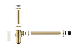 Сифон для раковины Aquatek AQ6014BG шлифованное золото Сифон для раковины Aquatek AQ6014BG шлифованное золото