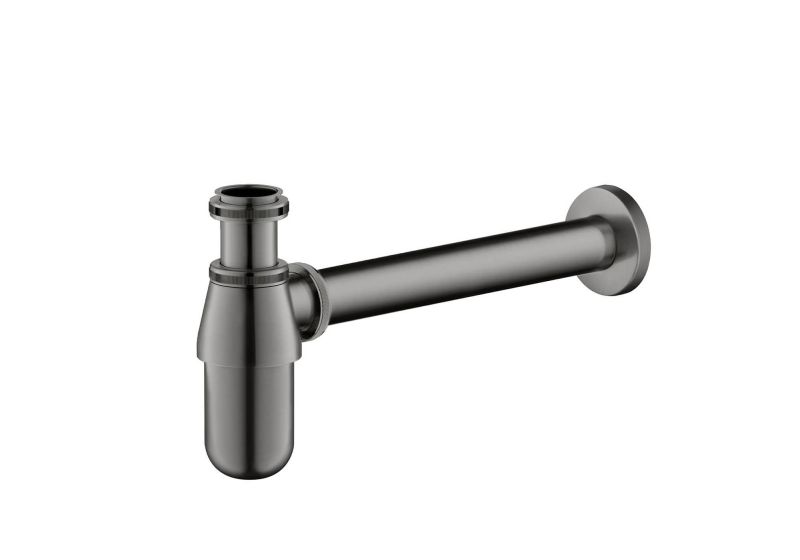 Сифон для раковины Aquatek AQ6014BGM оружейная сталь Сифон для раковины Aquatek AQ6014BGM оружейная сталь