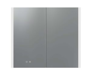 Зеркало-шкаф с подсветкой Aquatek AQ7809-MLC 80 см сенсорное управление хром