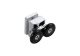 Душевой уголок Aquatek AQ ARI KV 10020GM 100x100 см оружейная сталь