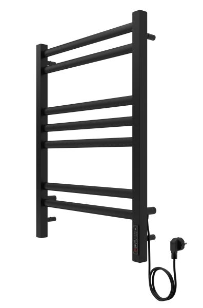Электрический полотенцесушитель Aquatek Поларис AQ EL KO0770BL П7 50x70см чёрный муар