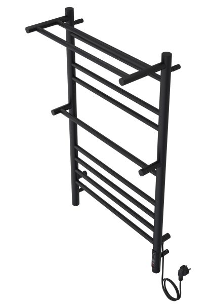 Электрический полотенцесушитель Aquatek Альфа AQ EL RRP1090BL П10 50x90см чёрный муар
