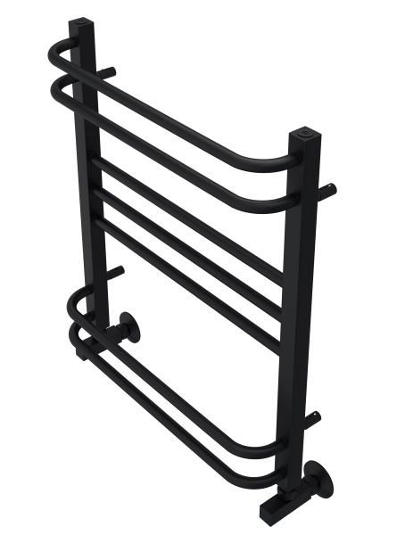 Водяной полотенцесушитель Aquatek Бетта AQ KRC0760BL П7 50x60см чёрный муар