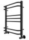 Водяной полотенцесушитель Aquatek Бетта AQ KRC0760BL П7 50x60см чёрный муар