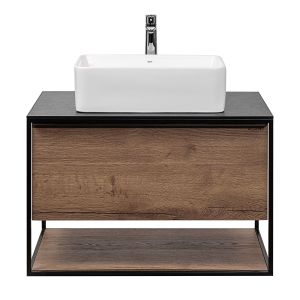 Тумба под раковину Aquanika Loft AQLO805550BRU104 80 см древесный аттик