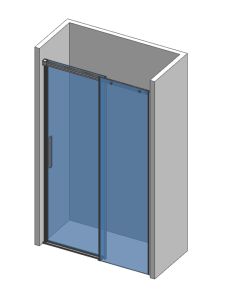 Душевая дверь AQUAme AQM4803-12 120см хром