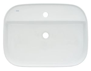 Раковина AQUAme AQM5003 61см белый глянцевый