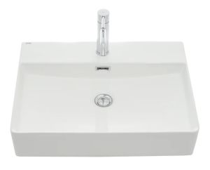 Раковина AQUAme AQM5004 59см белый глянцевый