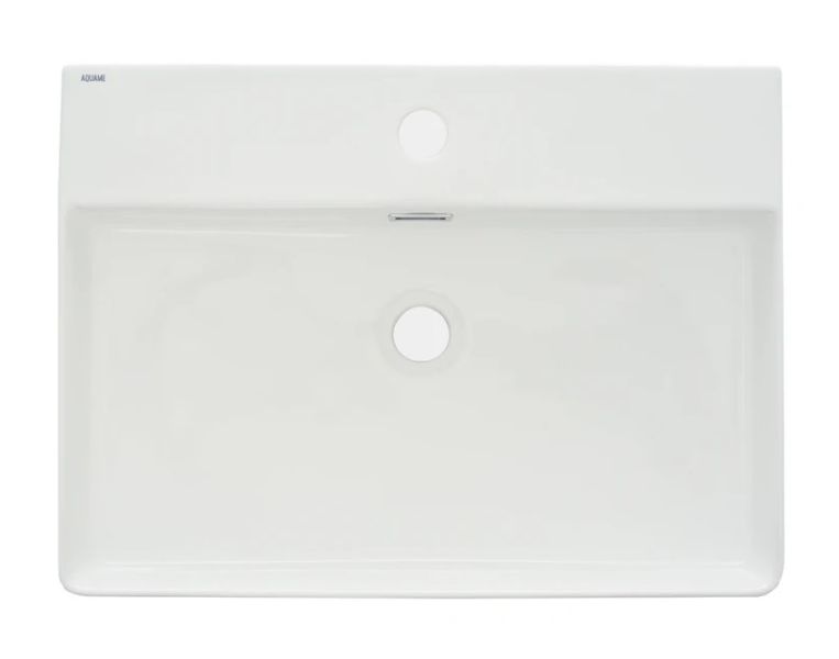 Раковина AQUAme AQM5004 59см белый глянцевый