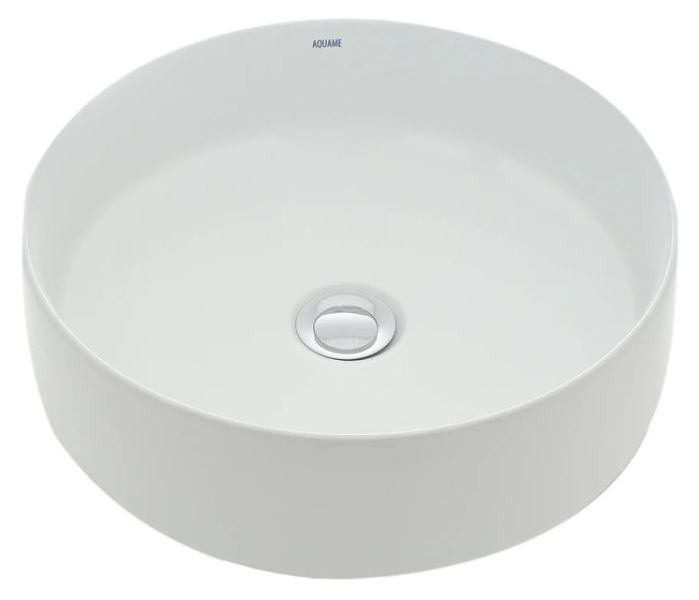 Раковина AQUAme AQM5007 40см белый глянцевый