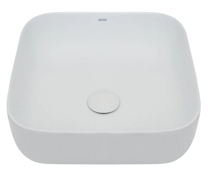 Раковина AQUAme AQM5011 39см белый глянцевый