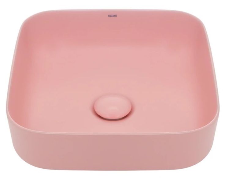 Раковина AQUAme AQM5011MP 39см розовый матовый
