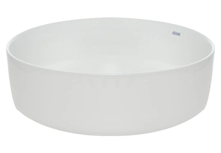 Раковина AQUAme AQM5012 35см белый глянцевый