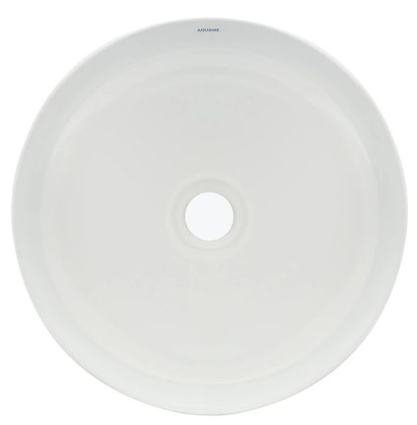 Раковина AQUAme AQM5012 35см белый глянцевый