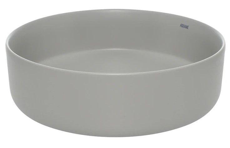 Раковина AQUAme AQM5012MFG 35см светло-серый матовый
