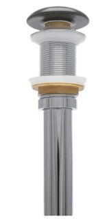 Донный клапан для раковины AQUAme AQM7002-0MDG без перелива тёмно-серый матовый Донный клапан для раковины AQUAme AQM7002-0MDG без перелива тёмно-серый матовый