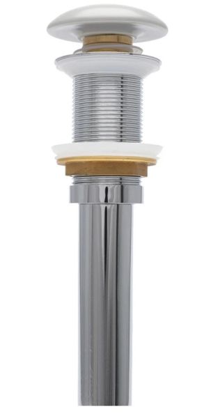 Донный клапан для раковины AQUAme AQM7002-0MFG светло-серый матовый Донный клапан для раковины AQUAme AQM7002-0MFG светло-серый матовый