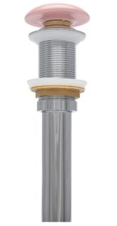 Донный клапан для раковины AQUAme AQM7002-0MP без перелива розовый матовый Донный клапан для раковины AQUAme AQM7002-0MP без перелива розовый матовый