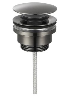 Донный клапан для раковины AQUAme AQM7003GM без перелива металл Донный клапан для раковины AQUAme AQM7003GM без перелива металл