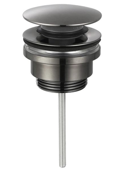 Донный клапан для раковины AQUAme AQM7003GM без перелива металл Донный клапан для раковины AQUAme AQM7003GM без перелива металл