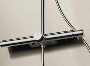 Душевая стойка AQUAme AQM8010B чёрный