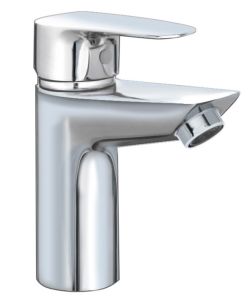 Смеситель для раковины AQUAme Prato AQMP6111 с донным клапаном хром