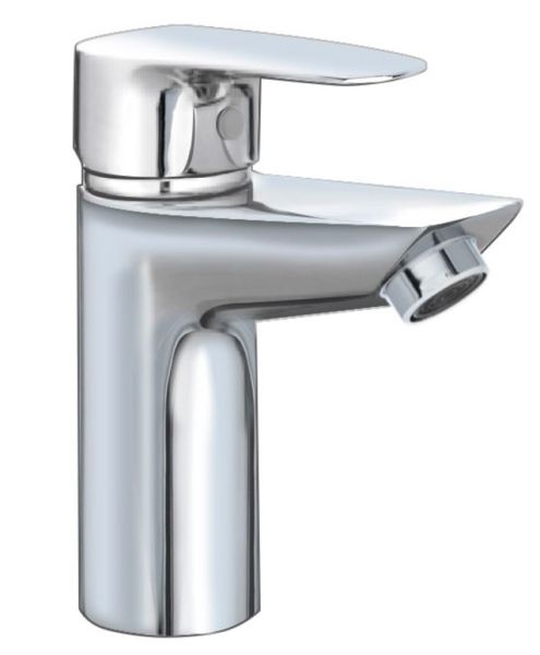 Смеситель для раковины AQUAme Prato AQMP6111 с донным клапаном хром