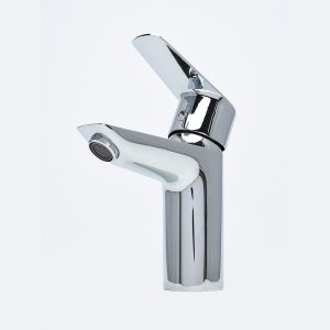 Смеситель для раковины AQUAme Prato AQMP6111 с донным клапаном хром