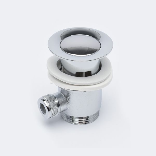 Смеситель для раковины AQUAme Prato AQMP6111 с донным клапаном хром