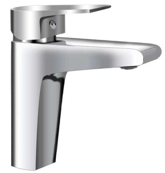 Смеситель для раковины AQUAme Prato AQMP6120 хром