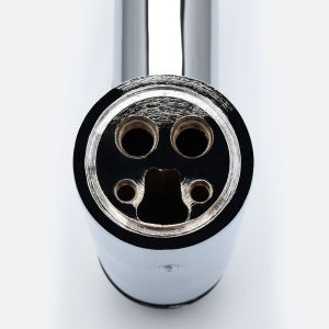 Смеситель для раковины AQUAme Prato AQMP6131 с донным клапаном хром