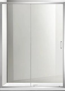 Душевая дверь Aquatek AQ ARI RA 10020CH 100см хром